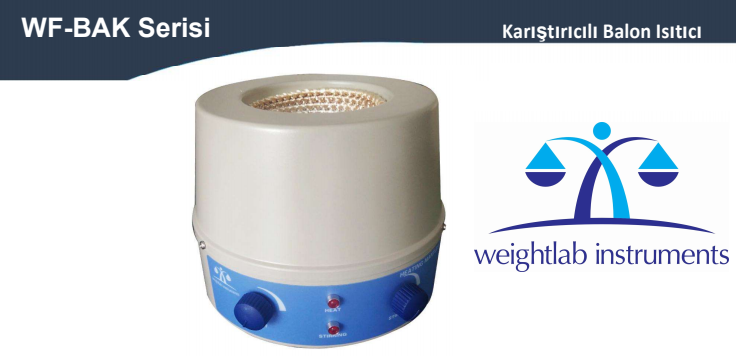 Weightlab WF-BAK2000 Balon Isıtıcı Karıştırıcılı